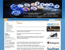Tablet Screenshot of juragan-lampu.com